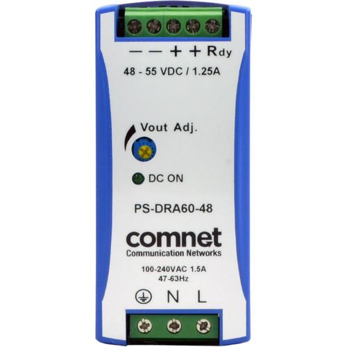 COMNET PS-DRA Series 48V Industrial DIN-Rail Mounted Power Supply