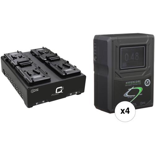 Core SWX HyperCore HC9 Mini 4-Battery Kit with Fleet Q Charger