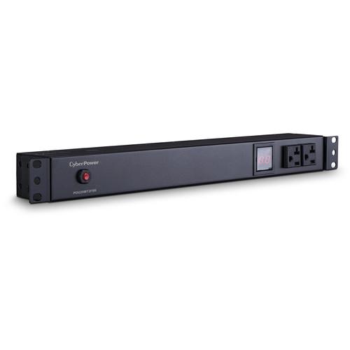 CyberPower Metered PDU16A 100-125V 50 60Hz Nema L5-20P Plug, 10 Nema 5-20R 1U 10