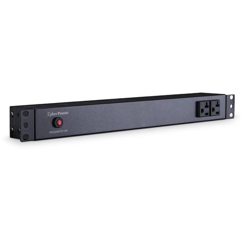 CyberPower PDU 16A 120 V, 50Hz 60Hz, Nema L5-20P Plug, 12 Nema 5-20R1U 15