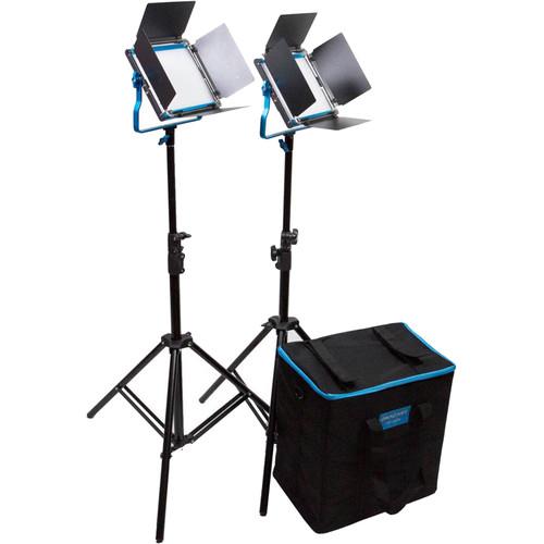 Dracast S-Series LED500 Plus Bi-Color LED 2-Light Kit with NP-F Battery Plates
