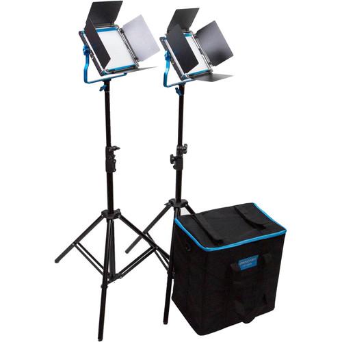Dracast S-Series LED500 Plus Daylight LED 2-Light Kit with NP-F Battery Plates