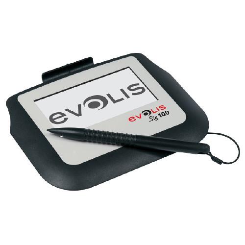 Evolis Sig100 4" Monochrome Interactive LCD Signature Pad with Backlight & USB
