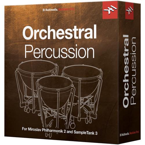 IK Multimedia Orchestral Percussion - Virtual Instrument for Miroslav Philharmonik 2 & SampleTank 3