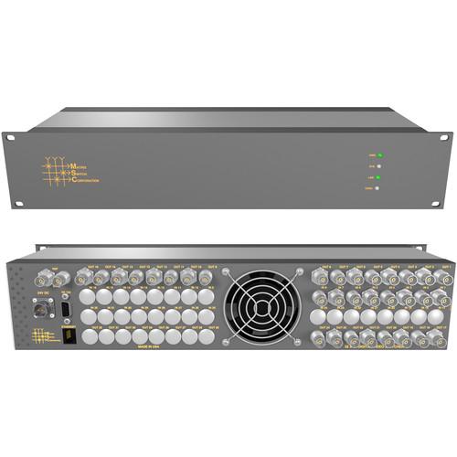 Matrix Switch 8 x 24 3G-SDI Video Router with Status Panel
