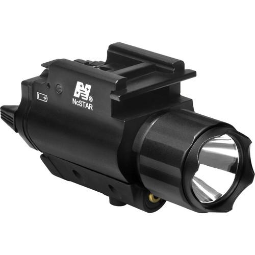 NcSTAR AQPFLS Flashlight & Red Aiming Laser with Weapon Light