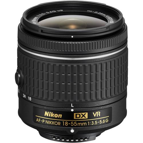 Nikon AF-P DX NIKKOR 18-55mm f 3.5-5.6G VR Lens