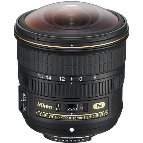 Nikon AF-S Fisheye NIKKOR 8-15mm f 3.5-4.5E ED Lens