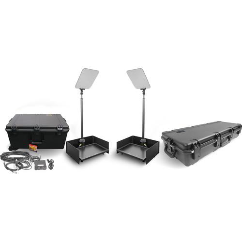 Prompter People ProLine StagePro 24" HighBright AutoStepper Presidential Teleprompters