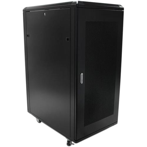 StarTech 25 RU 36" Knock-Down Server Rack Cabinet with Casters