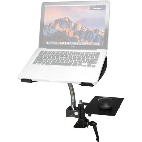 CTA Digital Heavy-Duty Gooseneck Clamp Stand for Laptops