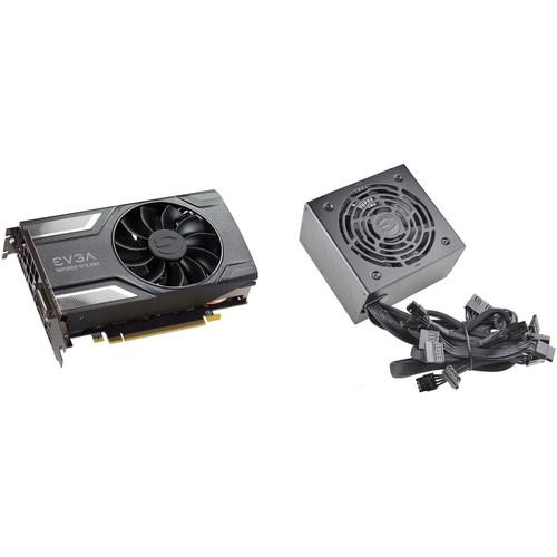 EVGA GeForce GTX 1060 SC GAMING Graphics Card & 600 BR 600W 80 Plus Bronze Power Supply Kit