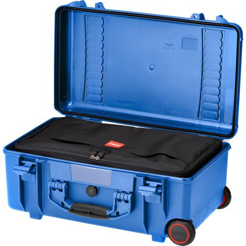 HPRC HPRC2550W Water-Resistant Hard Case with Interior Nylon Bag and Built-In Wheels