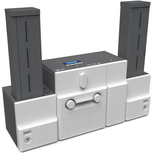 IDP Smart-70 Dual-Sided Printer with 500-Card Input Hopper, Flipper and 500-Card Output Hopper