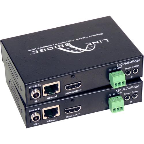 Link Bridge HDBaseT HDMI 4-Play Bidirectional Transmitter Receiver