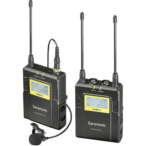 Saramonic UwMic9 Camera-Mount Wireless Omni Lavalier Microphone System