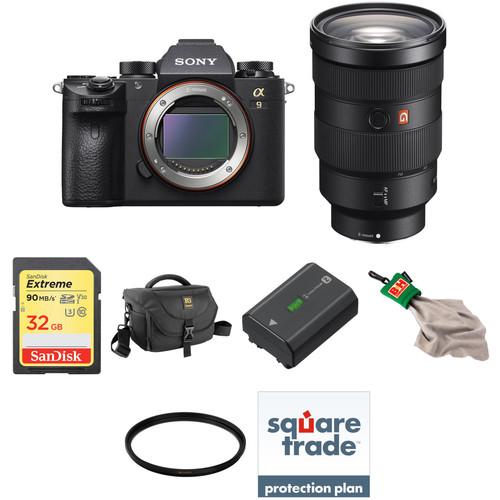 Sony Alpha a9 Mirrorless Digital Camera with 24-70mm f 2.8 Lens Deluxe Kit