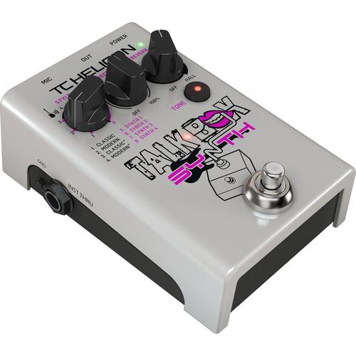 TC-Helicon Talkbox Synth Pedal for Singers