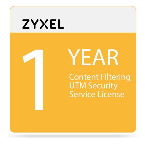 ZyXEL 1-Year Content Filtering UTM Security