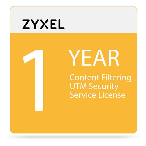 ZyXEL 1-Year Content Filtering UTM Security Service License for UAG5100 Unified Access Gateway