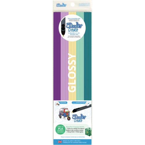 3Doodler PLA Mixed Color Filament Pack