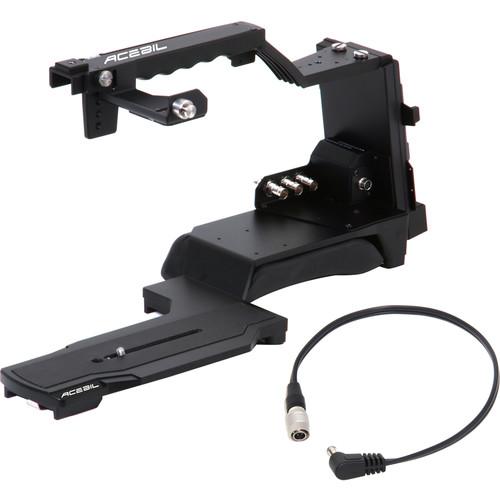 Acebil ST-7R Shoulder Adapter with DC-DVX200 Cable for Panasonic AG-DVX200