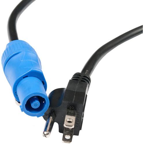 American DJ powerCON to Edison Plug Power Cable for AV6 Video Panel