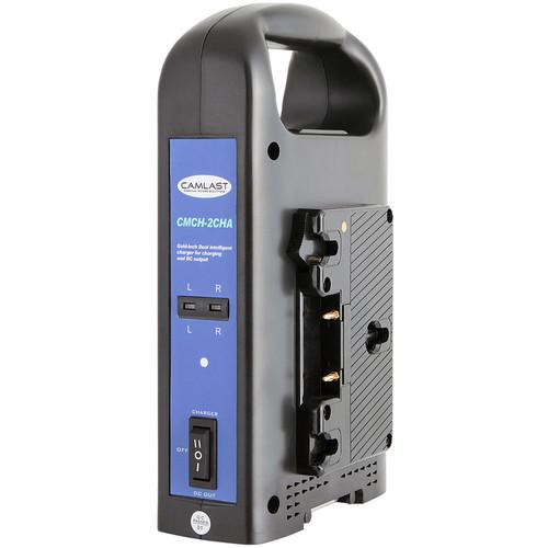 CAMLAST Charger for Two Gold Mount Batteries