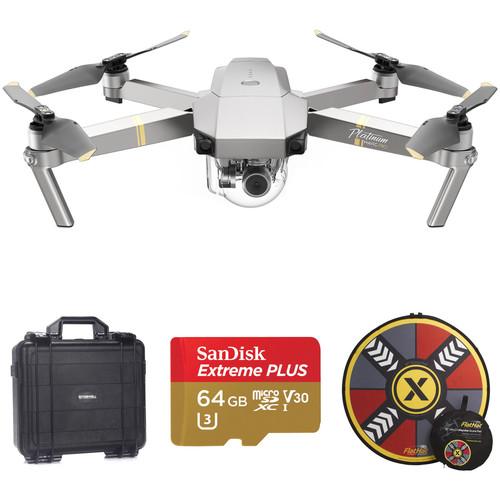 DJI Mavic Pro Platinum with Hard Case & Accessories Kit