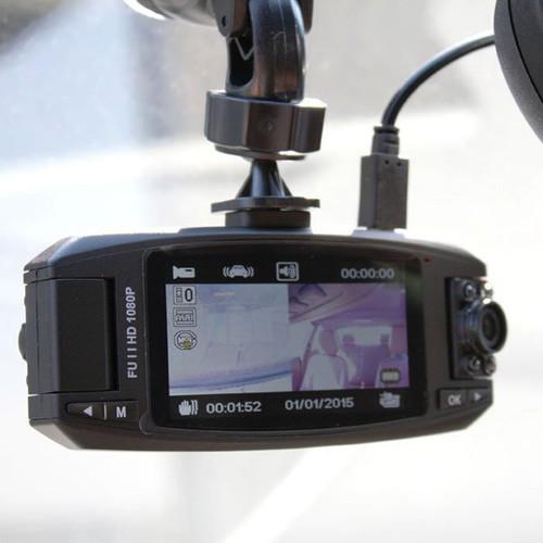 KJB Security Products Dual 720p Dash Camera