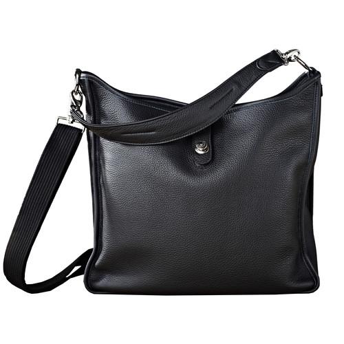 Oberwerth Kate Multi-Functional Black Leather Ladies Bag