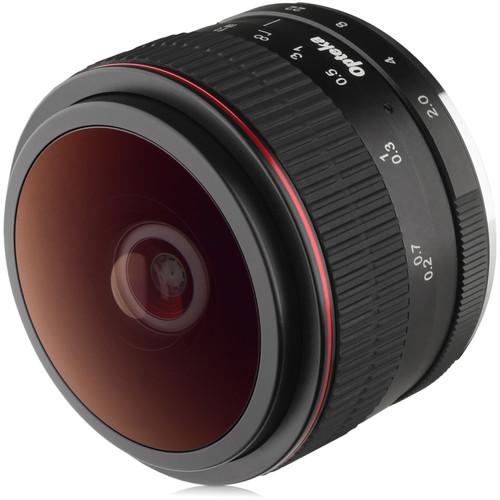 Opteka 6.5mm f 2 Circular Fisheye Lens for Micro Four Thirds