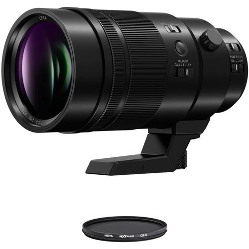 Panasonic Leica DG Elmarit 200mm f 2.8 POWER O.I.S. Lens with Circular Polarizer Filter Kit