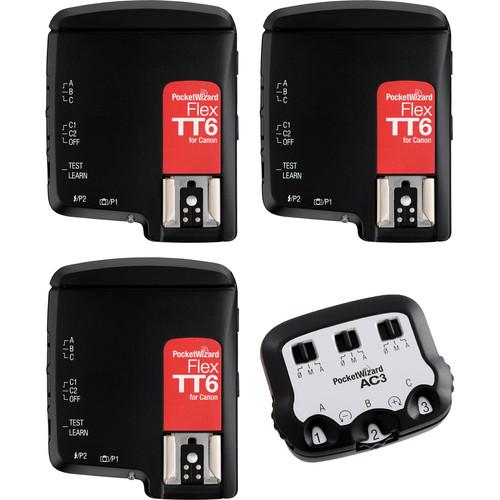 PocketWizard FlexTT6 Transceiver TTL Bonus Bundle