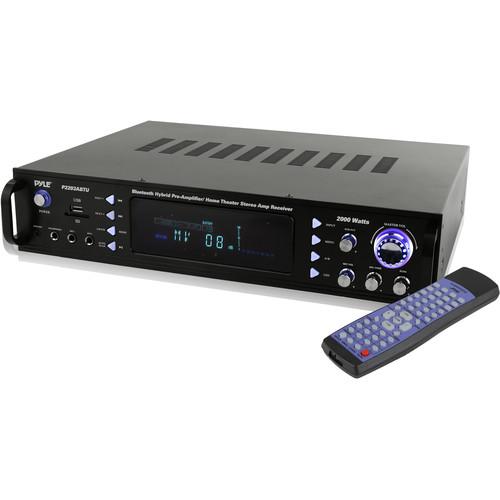Pyle Pro P2203ABTU Stereo 240W Hybrid Preamplifier Receiver with Bluetooth
