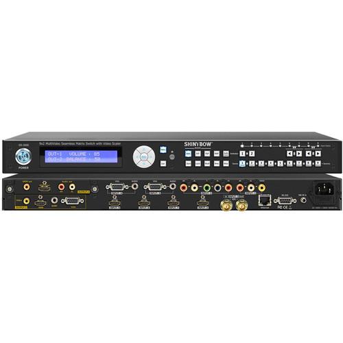 Shinybow 9x2 Multi-Format Seamless Matrix Routing Switch with Scaler