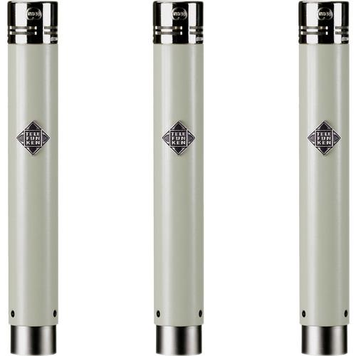 Telefunken ELA M 260 Tri-Mono Set Small-Diaphragm Tube Condenser Microphones