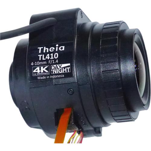 Theia Technologies CS-Mount 4-10mm f 1.4-Close 4K Motorized Auto-Iris Varifocal Lens