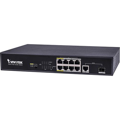 Vivotek 8xFE PoE 1GE SFP 1GE UTP Switch