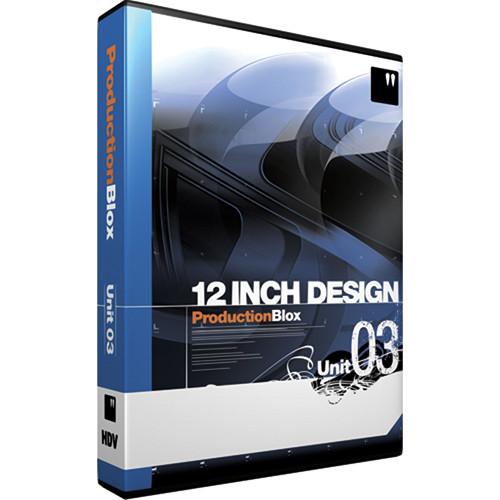 12 Inch Design ProductionBlox HDV Unit 03 - General Purpose Hi-Definition Royalty-Free Animated Backgrounds Collection - 1440x1080 29.97p - DVD