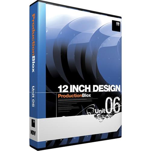 12 Inch Design ProductionBlox HDV Unit 06 - General Purpose Hi-Definition Royalty-Free Animated Backgrounds Collection - 1440x1080 29.97p - DVD