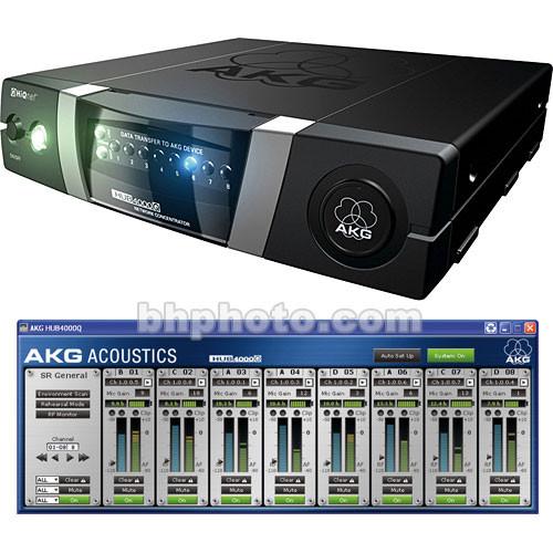 AKG HUB 4000Q HiQNet Compatible Computer Interface for WMS-4000 Receivers