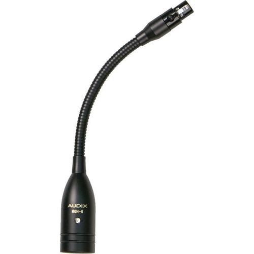 Audix 6" Podium Gooseneck with XLR Male Connection for Micros Series Microphones