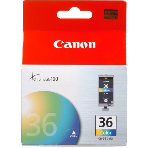 Canon CLI-36 Tri-Color Ink Cartridge, Canon, CLI-36, Tri-Color, Ink, Cartridge