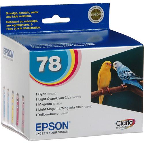 Epson 78 Claria Hi-Definition Ink Cartridge Multipack