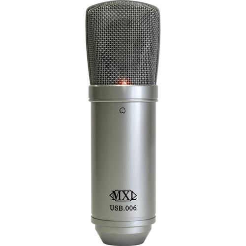MXL USB.006 Large-Diaphragm Condenser Microphone with USB Connector
