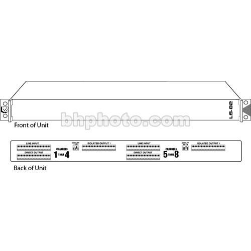 Pro Co Sound LS-82 - MultiLink 8-Channel Line Splitter