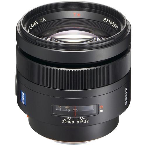 Sony Planar T* 85mm f 1.4 ZA Lens