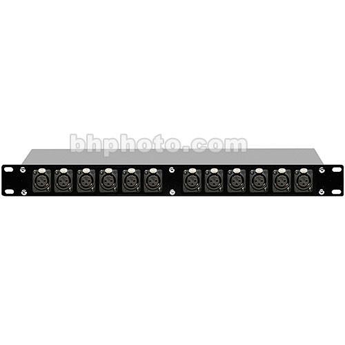 TecNec DPB-XLR2 Digital Patchbay with 12 Points, XLR Female, Rear Panel XLR Female Connection