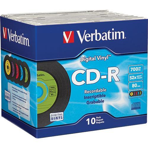 Verbatim CD-R Digital Vinyl Color Disc